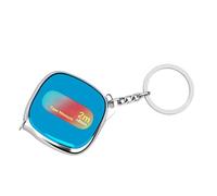 Petit mètre ruban solide de 2 mètres de long - Léger - Facile à transporter - Résistant aux chocs - Outil de travail en plein air - Ne glisse pas - Format de poche