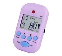 Petit métronome électronique professionnel à clip LCD numérique pour piano et guitare