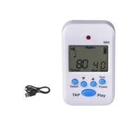 Petit métronome numérique électronique générateur de tonalité Tuner Petit métronome de sport pour débutants Professionnel Clip sur LCD Métronome numérique