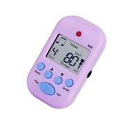 Petit métronome professionnel à clip LCD numérique transparent pour une synchronisation précise et une amélioration du rythme Pile bouton