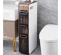 Petit Meuble Salle De Bain Colonne Rangement Meuble Colonne De Salle De Bain Armoire Toilette Haute Étroit Meuble WC Support Papier Toilette Armoire De Rangement De Salle De Bain Mince