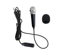 Petit microphone pour podcast,petit microphone pour enregistrement vidéo - Amplificateur de haut-parleur compact,Enregistreur vidéo vocal, microphone dynamique pour ordinateur portable et téléphone po