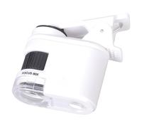 Petit microscope portable à main Grossissement 1000x avec éclairage LED pour évaluation de bijoux et portable scientifique