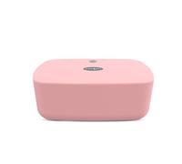 Petit mini, sèche-linge domestique, portable, entièrement automatique, sous-vêtements, sèche-serviettes, convient aux bébés, aux mères, aux étudiants en d'affaires et aux fêtes, blanc ( Color : Pink )