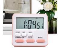 Petit minuteur silencieux - Alarme par vibration | Minuteur de compte à rebours silencieux pour étudiants qui étudient, cuisinent, jouent, adultes, étudiants, , filles, rôtir à la parri