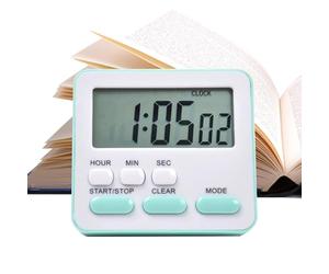 Petit minuteur silencieux - Alarme par vibration | Minuteur de compte à rebours silencieux pour étudiants qui étudient, cuisinent, jouent, adultes, étudiants, , filles, rôtir à la parri