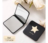 Petit Miroir De Maquillage Pliant Portable,Mini Miroir Créatif,Couvercle Coulissant,Déterminer,Mini Miroir De Poche,1pc - Type A4