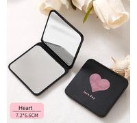 Petit Miroir De Maquillage Pliant Portable,Mini Miroir Créatif,Couvercle Coulissant,Déterminer,Mini Miroir De Poche,1pc - Type A2