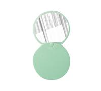 Petit Miroir De Maquillage Pliant Portable,Mini Miroir Créatif,Couvercle Coulissant,Déterminer,Mini Miroir De Poche,1pc - Type Green #B