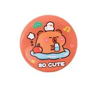 Petit miroir de maquillage rond de poche pour femme Motif dessin animé