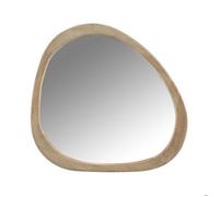 Miroir de décoration Non renseigné Miroir mural manguier massif clair Liray L 60 cm