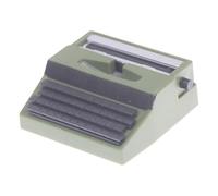 Petit modèle de machine à écrire classique - Pièce décorative idéale pour les amateurs de maisons de poupées et les amateurs d'histoire - Accessoire de machine à taper