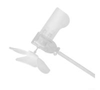 Petit modèle d'éolienne pour une utilisation éducative, mini générateur de vent rotatif à 360 degrés pour projets scientifiques et outils pédagogiques, kit en plastique bleu/vert/rouge