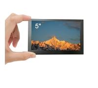 Petit moniteur HD IPS 5" avec coque en métal VESA 800 x 480 mini écran LCD portable