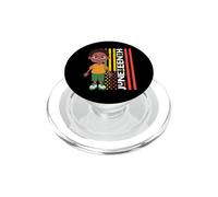 Petit Monsieur Juneteenth Prince Black Boy Melanin Son Bruh PopSockets PopGrip pour MagSafe