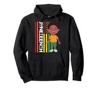 Petit Monsieur Juneteenth Prince Black Boy Melanin Son Bruh Sweat à Capuche