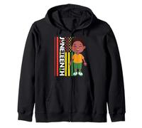 Petit Monsieur Juneteenth Prince Black Boy Melanin Son Bruh Sweat à Capuche