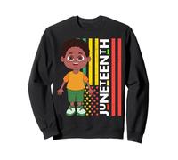 Petit Monsieur Juneteenth Prince Black Boy Melanin Son Bruh Sweatshirt