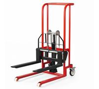 Petit monte-charge Roulette pivotante hydraulique de l'ascenseur 260kg palette d'empileur main for le transport d'atelier