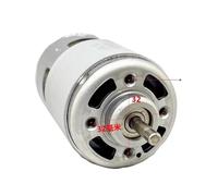 Petit moteur CC haute puissance RS-887 12 V-18 V 19700 tr/min, double roulement à billes, for perceuse électrique de jardin