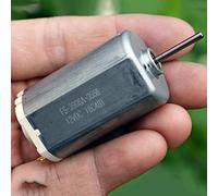 Petit moteur électrique, moteur de voiture jouet, moteur électrique 12 V, 390 roues motrices, mise à niveau des brosses en carbone sans balais, outil de moteur fin 390SA-3558 grand couple