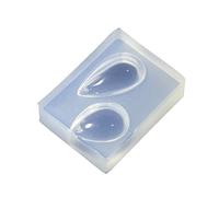 Petit moule en silicone pour boucles d'oreilles en forme de goutte d'eau - Moule en résine époxy pour pendentifs, bijoux en résine