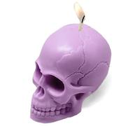 Petit moule pour bougies : idéal pour créer des bougies terrifiantes pour Halloween. Fabriqué en silicone 7 x 4 x 4,9 cm. Antiadhésif et flexible. Démoulage facile. Faites vos propres bougies maison