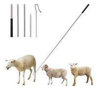 Petit mouton attrape-patte crochet, bâton de berger Crook mouton attrape-mouton crochet piège à jambe de volaille poteau, indispensable pour les fermes et les fermes d’élevage Capture de grappin