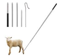 Petit mouton attrape-patte crochet, bâton de berger Crook mouton attrape-mouton crochet piège à jambe de volaille poteau, indispensable pour les fermes et les fermes d’élevage Capture de grappin