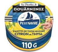 PETIT NAVIRE Émietté de thon mariné au citron et thym 110 g