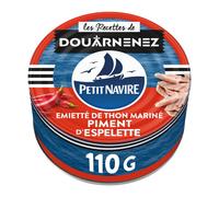 PETIT NAVIRE Émietté de thon mariné au piment d'Espelette - 110 g