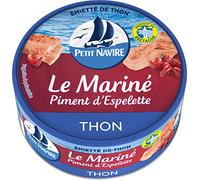 Petit Navire Emietté de Thon Mariné Piment d' Espelette 110 g