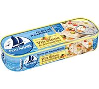 Petit Navire Filets de Maquereaux au Vin Blanc/Aromates 235 g
