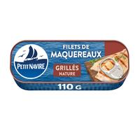 Petit Navire Maquereaux Grillés Nature, 110g