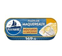 PETIT NAVIRE - Filets De Maquereaux Moutarde Sans Arômes Ajoutés 169G - Trois Articles