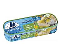 PETIT NAVIRE FILETS DE MAQUEREAUX SANS PEAU HUILE D'OLIVE 145G - PETIT NAVIRE - LOT DE 4 - Offre Special
