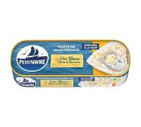 PETIT NAVIRE - Filets De Maquereaux Vin Blanc Citron Et Romarin Saa 175G - Lot De 4 - Vendu Par Lot