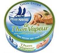 Petit Navire Le Thon Vapeur avec un Filet d’Huile d’Olive 130g (lot de 5)