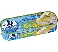 Petit Navire Maquereaux sans Peau Huile d'Olive Vierge Extra 1/4