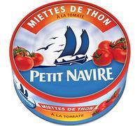 Petit Navire Miettes de Thon à la Tomate 160g (lot de 5)