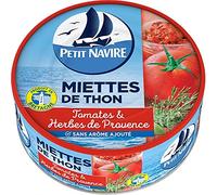 PETIT NAVIRE - Miettes De Thon À La Tomate 250G - Lot De 4 - Offre Special
