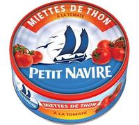 Petit Navire – Miettes de Thon à la Tomate – 250 g (lot de 5)