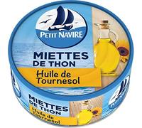 PETIT NAVIRE - Miettes De Thon À Lhuile De Tournesol 160G - Lot De 4