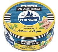 PETIT NAVIRE | Petit Navire Thon Mariné Citron & Thym 110G | Lot De (3) | livraison offerte
