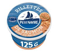 Petit Navire Rillettes de saumon démarche responsable petit navire 125g - La boîte de 125g