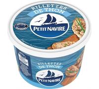 Petit Navire - Rillettes de Thon Démarche Responsable - Maxi Format 220g - Savourez locéan chez vous - Lot De 4