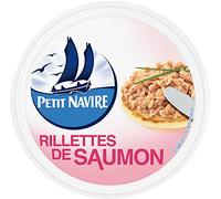 Petit Navire Rilllettes de saumon 125 g - Lot de 4