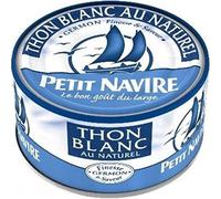Petit Navire Thon Blanc Au Naturel 190g (lot de 5)