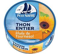 PETIT NAVIRE - Thon Entier À Lhuile De Tournesol 160G - le Lot De 4