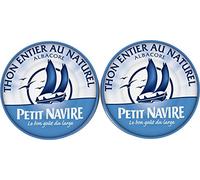 Petit Navire Thon Entier au Naturel 2 Boîtes de 112 g
